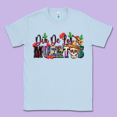 Dia De Los Muertos Classic Tee Designed By Texasbilliewilder