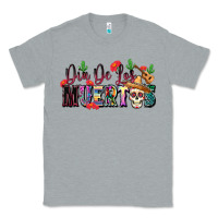 Heather Grey Dia De Los Muertos Classic Tee - texasbilliewilder