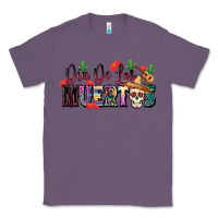 Lavender Dia De Los Muertos Classic Tee - texasbilliewilder