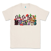 Natural Dia De Los Muertos Classic Tee - texasbilliewilder