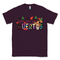 Plum Dia De Los Muertos Classic Tee - texasbilliewilder