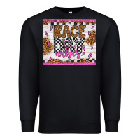 Black race day vibes Premium Sweatshirt - Artiststas