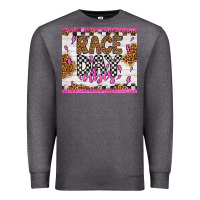 Charcoal Heather race day vibes Premium Sweatshirt - Artiststas