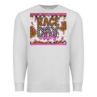 Dove Grey race day vibes Premium Sweatshirt - Artiststas