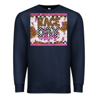 Navy race day vibes Premium Sweatshirt - Artiststas