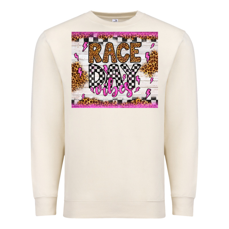 Race Day Vibes Premium Sweatshirt by Artiststas | Teevron