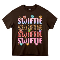 Chocolate Brown swiftie Heavy Core Tee - LillyAllenDesigns