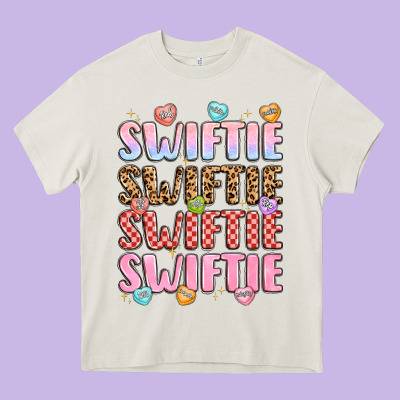 Swiftie Heavy Core Tee Designed By Lillyallendesigns