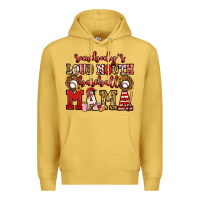 Antique Gold somebody's loud mouth baseball mama Premium Hoodie - Jasminsmagicworld