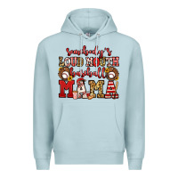 Blue Mist somebody's loud mouth baseball mama Premium Hoodie - Jasminsmagicworld