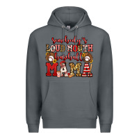 Rock somebody's loud mouth baseball mama Premium Hoodie - Jasminsmagicworld