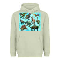 Matcha dinosaurs tumbler Heavyweight Hoodie - Artiststas