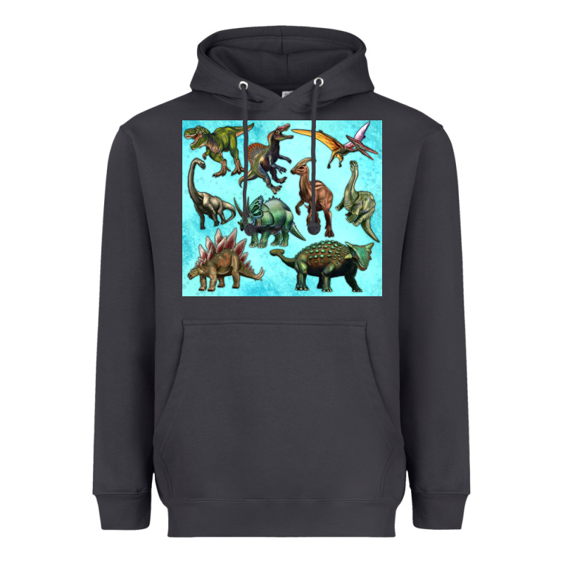 Dinosaurs Tumbler Heavyweight Hoodie by Artiststas | Teevron