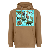Toasted Coconut dinosaurs tumbler Heavyweight Hoodie - Artiststas