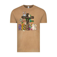 Vintage Camel He is risen Easter Day Vintage Tee - HowdyJamesFarm