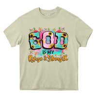 Mossy god is my refuge and strength Heavy Core Tee - LillyAllenDesigns