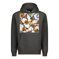 Charcoal Heather native american aztec seamless pattern 7 Premium Hoodie - BundleAndBundleShop
