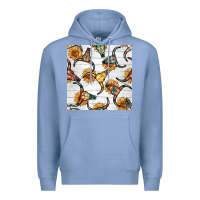 Colony Blue native american aztec seamless pattern 7 Premium Hoodie - BundleAndBundleShop