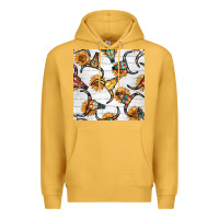 Mustard native american aztec seamless pattern 7 Premium Hoodie - BundleAndBundleShop