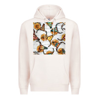 Pale Pink native american aztec seamless pattern 7 Premium Hoodie - BundleAndBundleShop