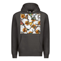 Smoke native american aztec seamless pattern 7 Premium Hoodie - BundleAndBundleShop