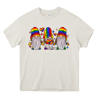 Cream pride gnome Heavy Core Tee - JahusDesignShop