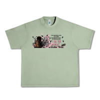 Oil Green i am the storm with girl and butterflies Urban Heavy Tee - TumblerDesignByShophia
