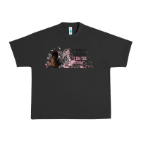 Pigment Black i am the storm with girl and butterflies Urban Heavy Tee - TumblerDesignByShophia