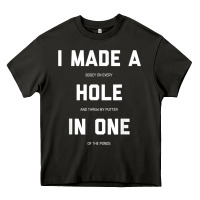 Funny Golf Shirts For Men Women Hole In One Golf Gag Gifts Heavy Core Tee | Teevron