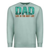 Seafoam dad life is the best life Premium Sweatshirt - Artiststas