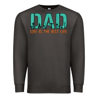 Smoke dad life is the best life Premium Sweatshirt - Artiststas