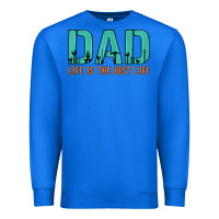 True Royal dad life is the best life Premium Sweatshirt - Artiststas