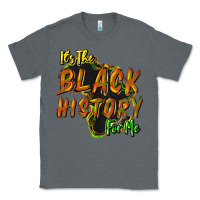 Charcoal Heather its the black history for me Classic Tee - NancyCooperArtShop
