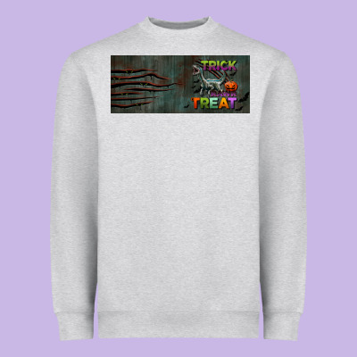 Trick Rawr Treat 15 Oz Mug Heavyweight Sweatshirt Designed By Bundleandbundleshop