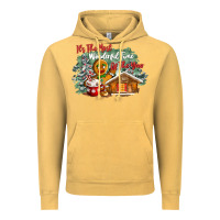 Vintage Mustard its the wonderful time of the year Vintage Hoodie - CowGirlArtShop