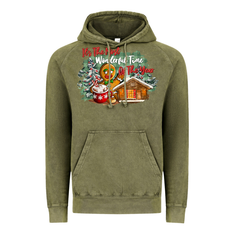 Its The Wonderful Time Of The Year Vintage Hoodie by CowGirlArtShop | Teevron