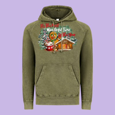 Its The Wonderful Time Of The Year Vintage Hoodie Designed By Cowgirlartshop