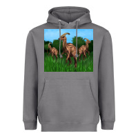 Storm parasaurolophus Heavyweight Hoodie - Artiststas