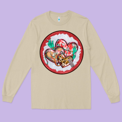 Nurse Coaster Long Sleeve Tee Designed By Cowgirlartshop