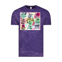 Cloud Purple funny office Vintage Tee - TumblerDesignByShophia