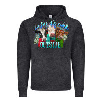 Vintage Black heifers its cold outside Vintage Hoodie - CowGirlArtShop