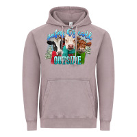 Vintage Zinc heifers its cold outside Vintage Hoodie - CowGirlArtShop
