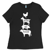Black Friend Not Food Ladies Tee - Bettercallsaul