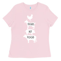 Bubblegum Pink Friend Not Food Ladies Tee - Bettercallsaul