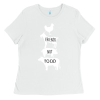 White Friend Not Food Ladies Tee - Bettercallsaul