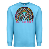 Ocean Blue race day vibes rainbow Premium Sweatshirt - Artiststas