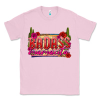 Bubblegum Pink Badass Mamacita Classic Tee - texasbilliewilder