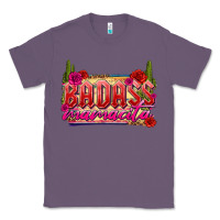Lavender Badass Mamacita Classic Tee - texasbilliewilder