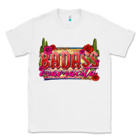 White Badass Mamacita Classic Tee - texasbilliewilder