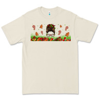 Bone christmas mama messy bun Premium Tee - Jasminsmagicworld